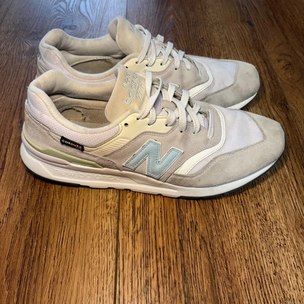 New Balance Cordura Gray Light Blue Sneakers Womens 11.5 B Mens 10‎ B CW997HSE